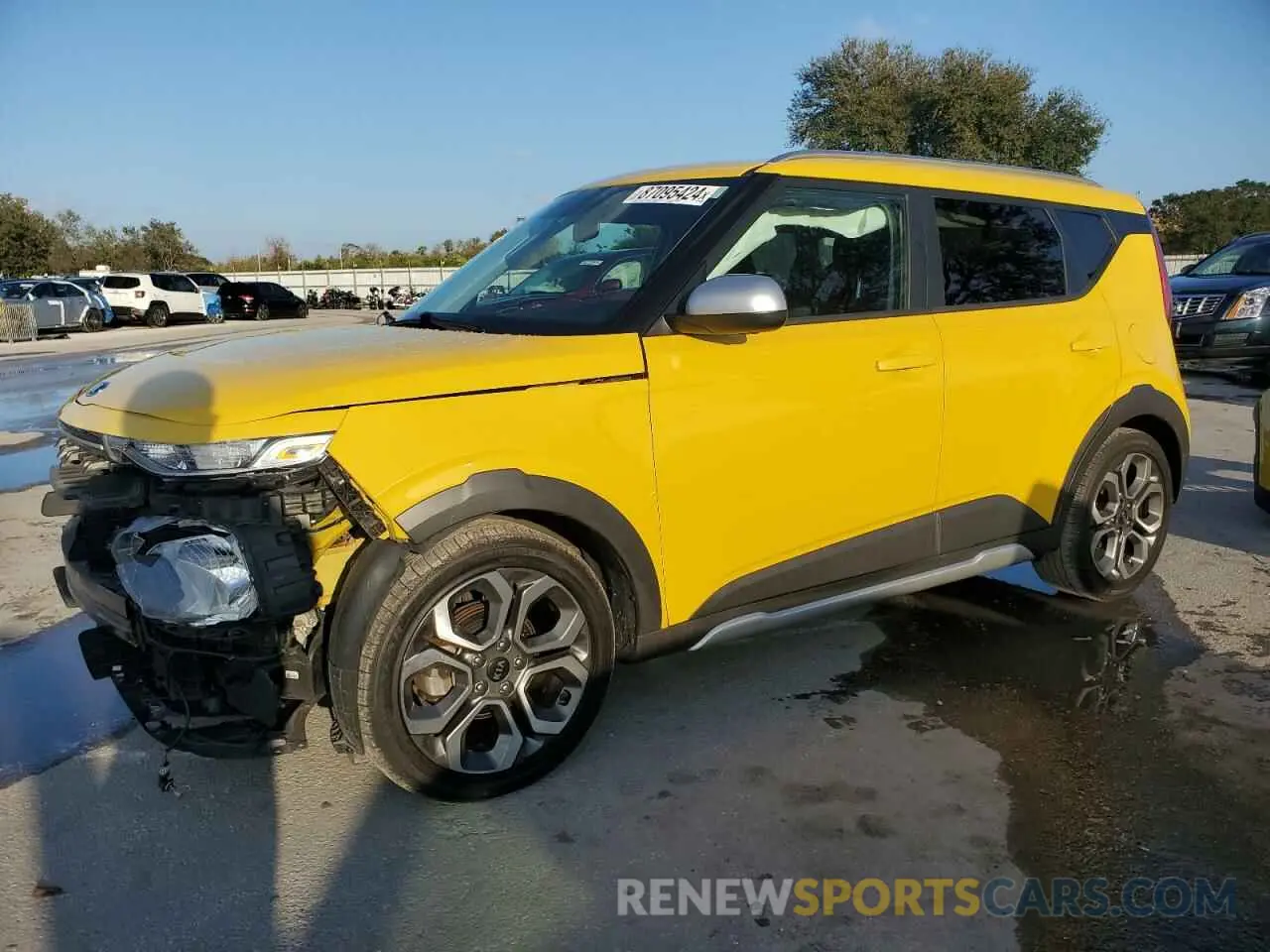 1 Photograph of a damaged car KNDJ23AU5L7089562 KIA SOUL 2020