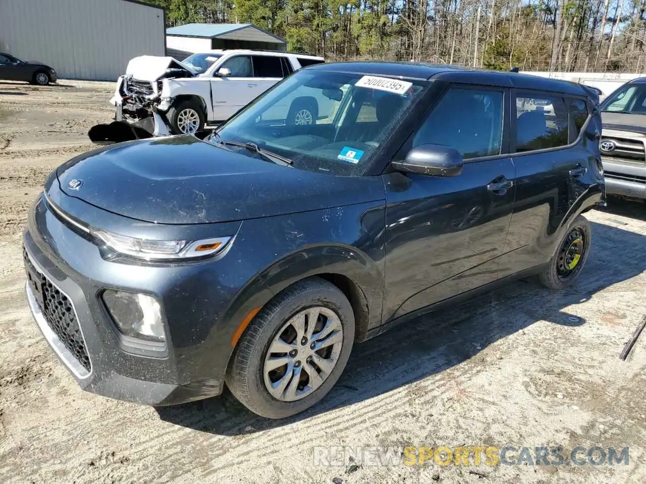 1 Photograph of a damaged car KNDJ23AU5L7095183 KIA SOUL 2020