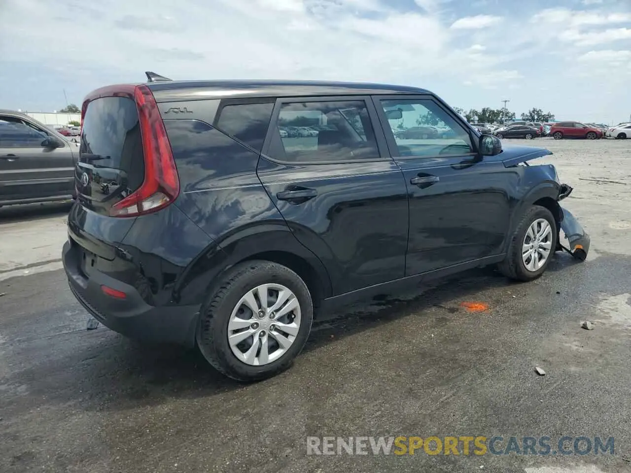 3 Фотография поврежденного автомобиля KNDJ23AU5L7121720 KIA SOUL 2020