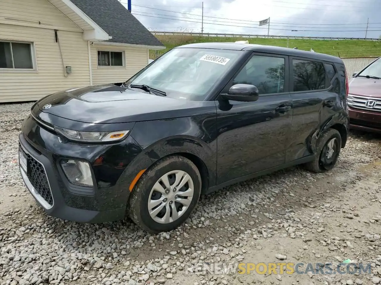 1 Photograph of a damaged car KNDJ23AU5L7705485 KIA SOUL 2020