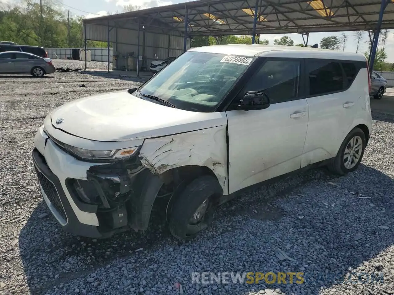 1 Photograph of a damaged car KNDJ23AU6L7004096 KIA SOUL 2020
