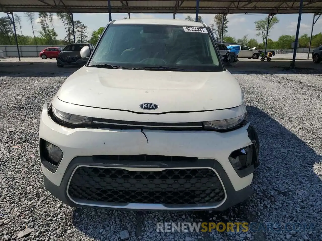 5 Photograph of a damaged car KNDJ23AU6L7004096 KIA SOUL 2020