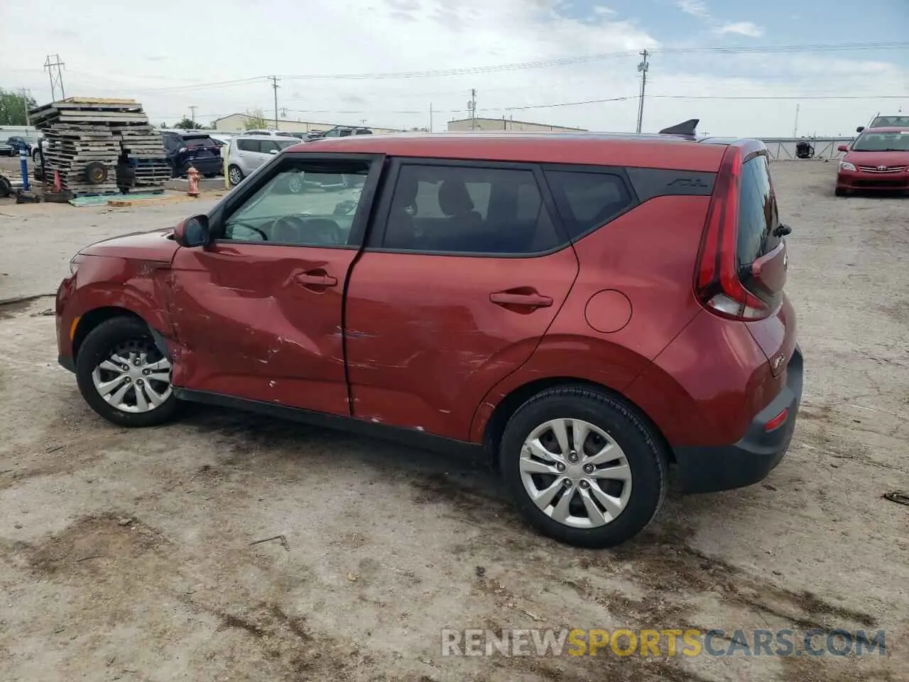 2 Photograph of a damaged car KNDJ23AU6L7068140 KIA SOUL 2020