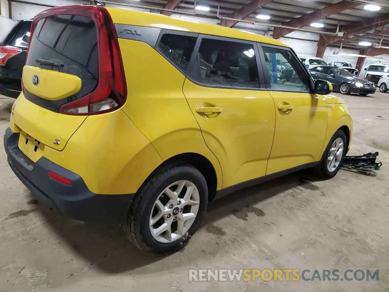 3 Фотография поврежденного автомобиля KNDJ23AU6L7075038 KIA SOUL 2020