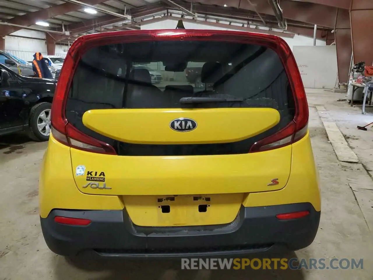 6 Фотография поврежденного автомобиля KNDJ23AU6L7075038 KIA SOUL 2020