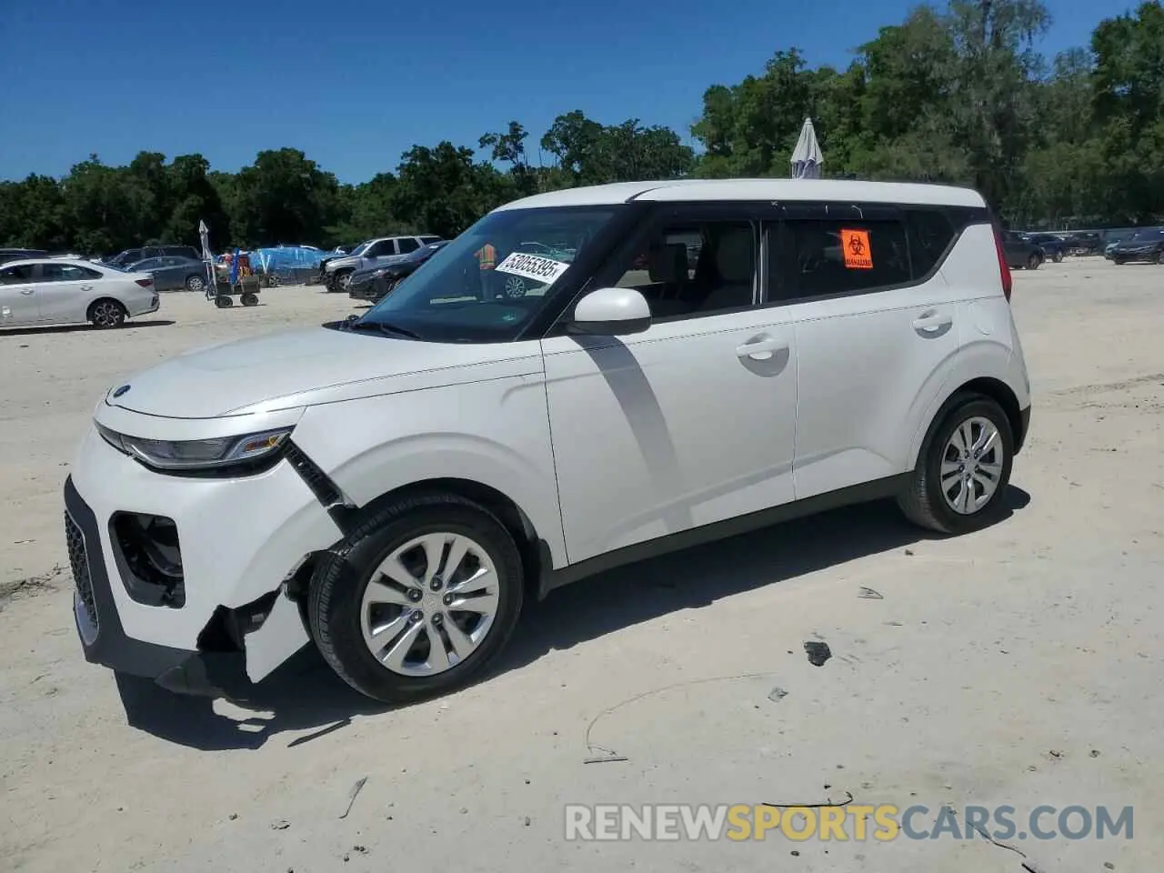 1 Photograph of a damaged car KNDJ23AU6L7080675 KIA SOUL 2020