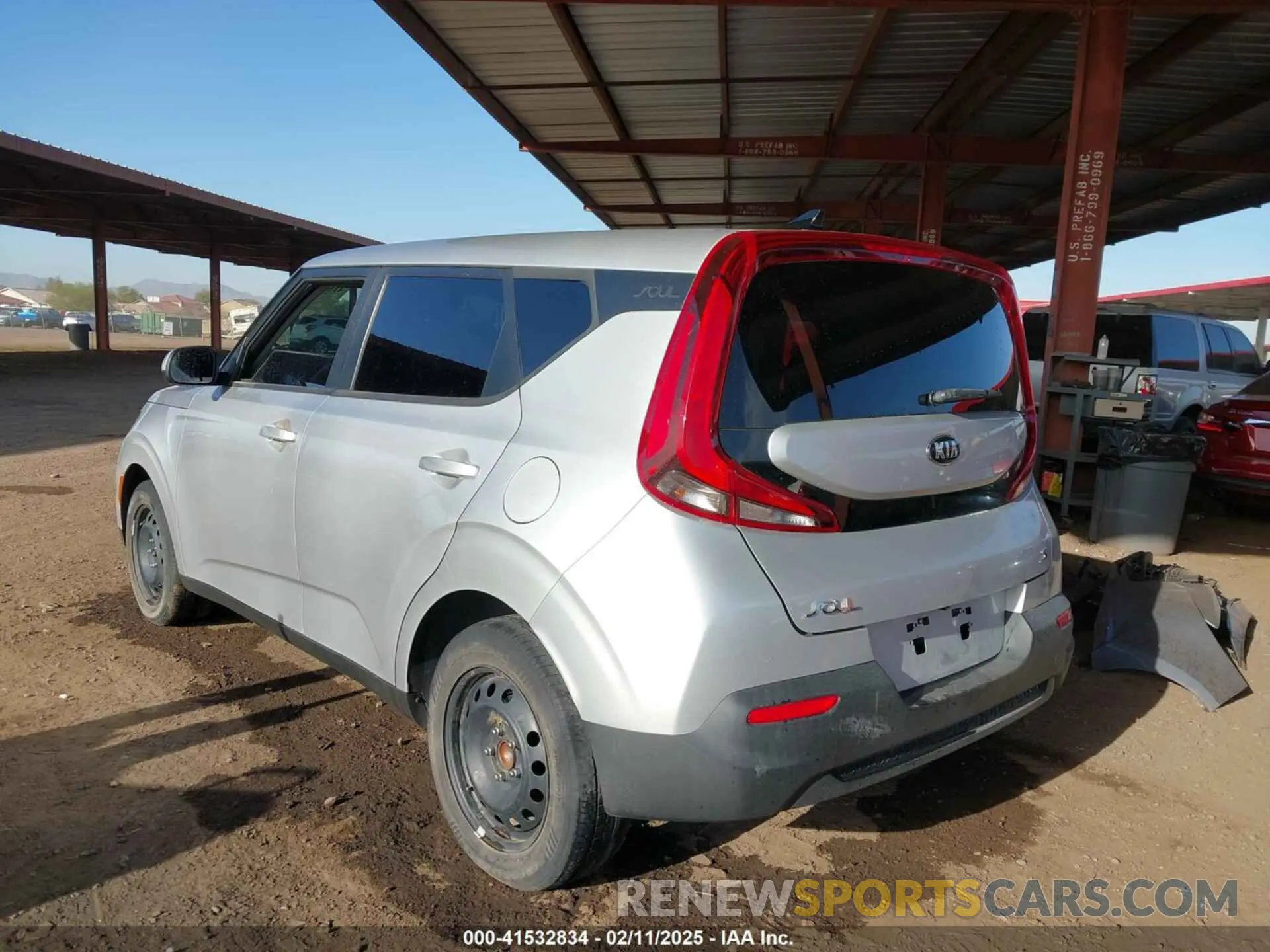 3 Photograph of a damaged car KNDJ23AU6L7719959 KIA SOUL 2020