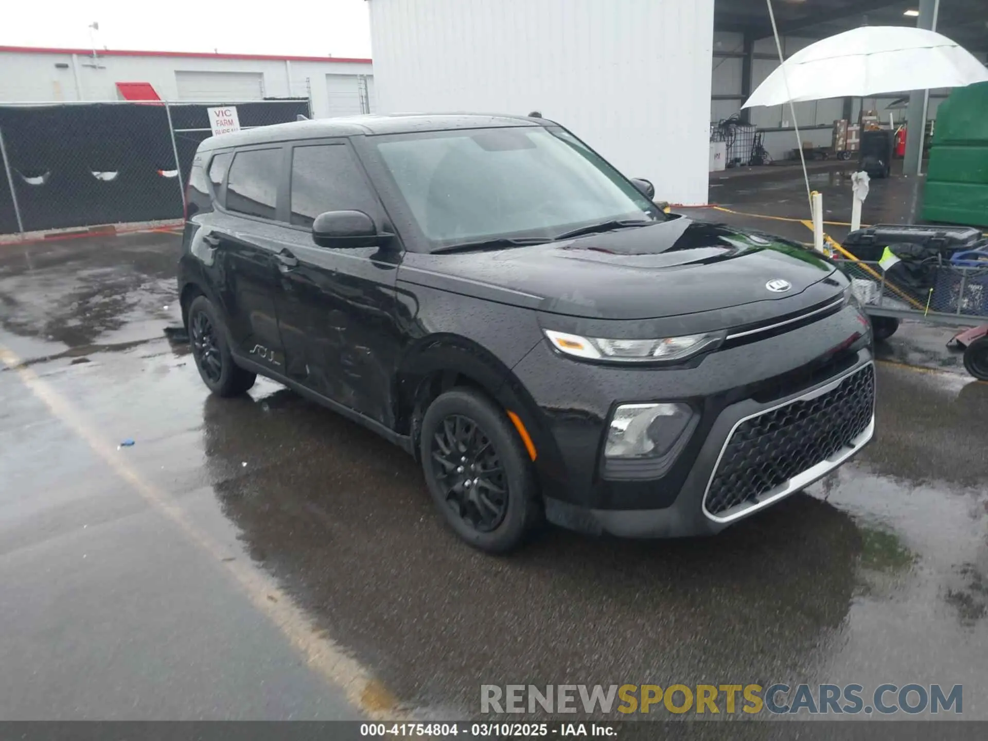 1 Photograph of a damaged car KNDJ23AU7L7004138 KIA SOUL 2020
