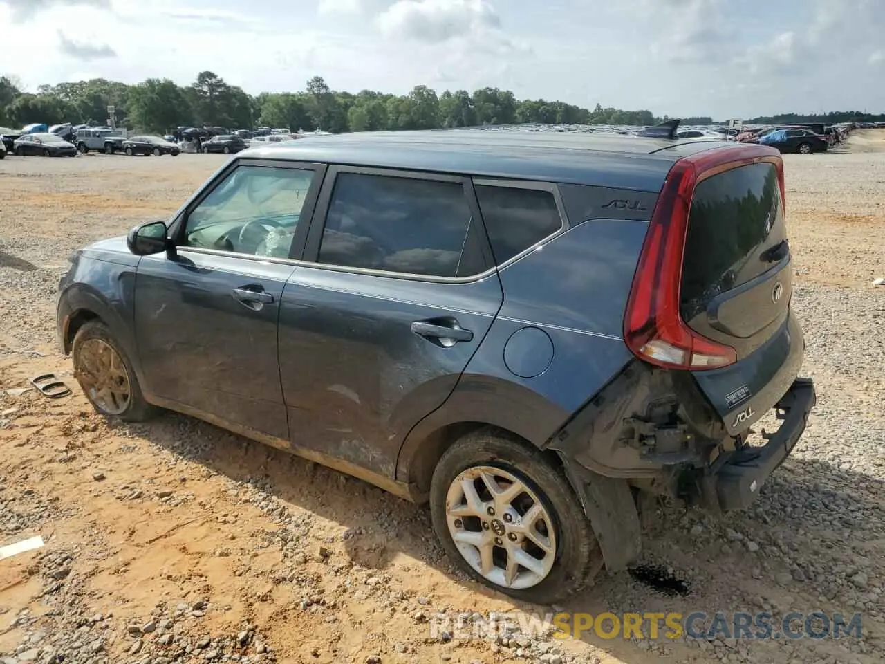 2 Photograph of a damaged car KNDJ23AU7L7017696 KIA SOUL 2020