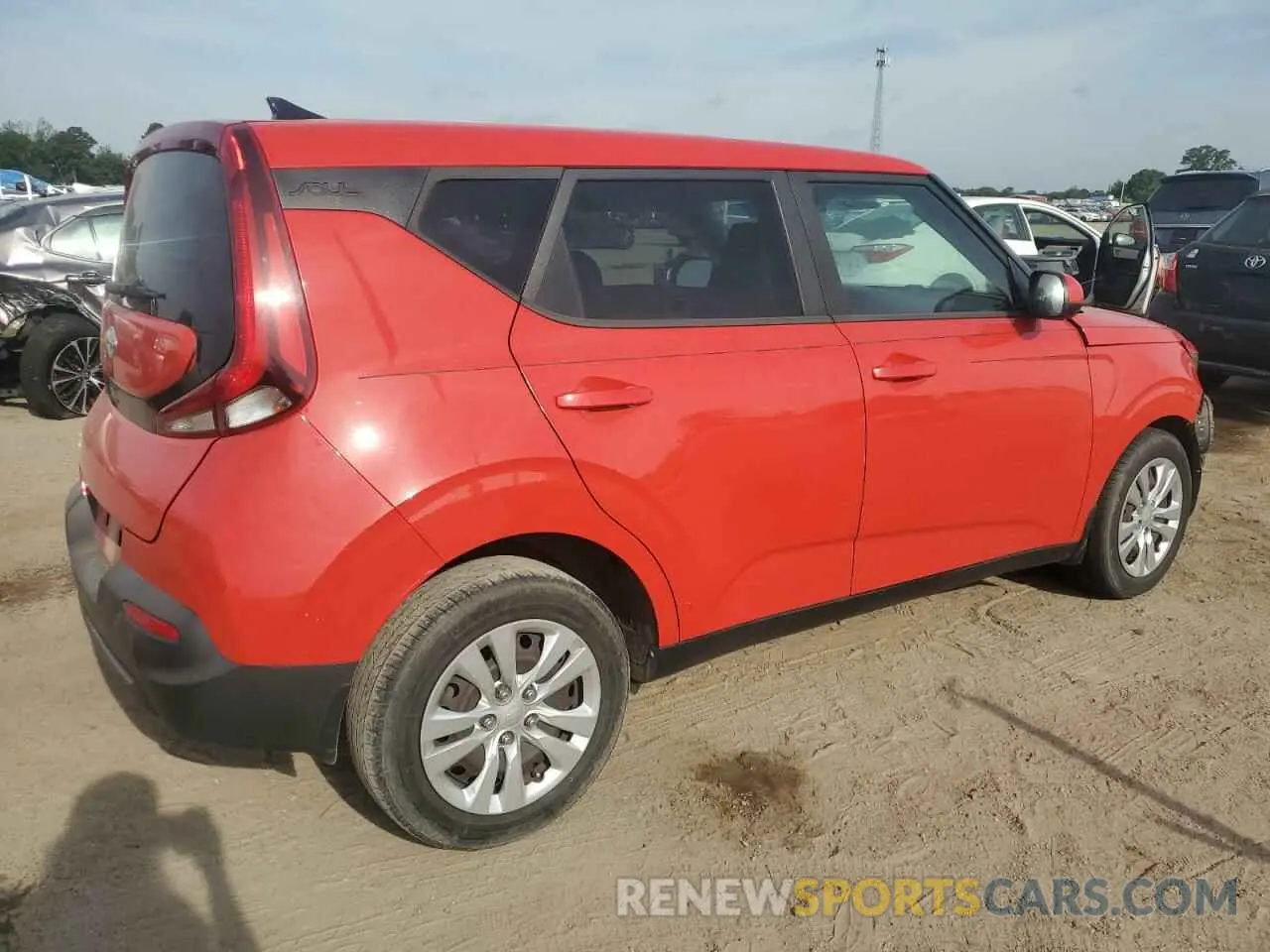 3 Photograph of a damaged car KNDJ23AU7L7031355 KIA SOUL 2020