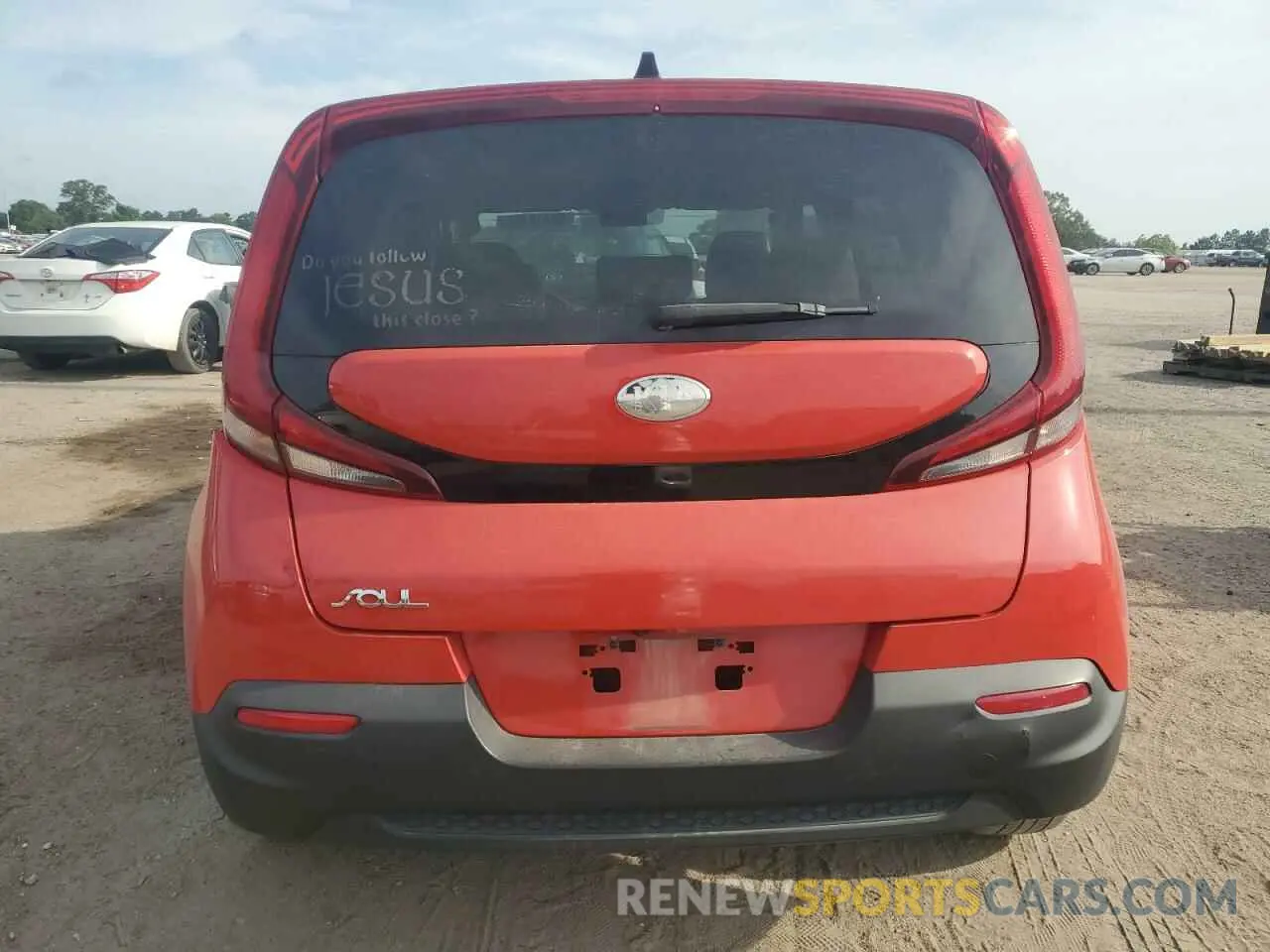 6 Photograph of a damaged car KNDJ23AU7L7031355 KIA SOUL 2020