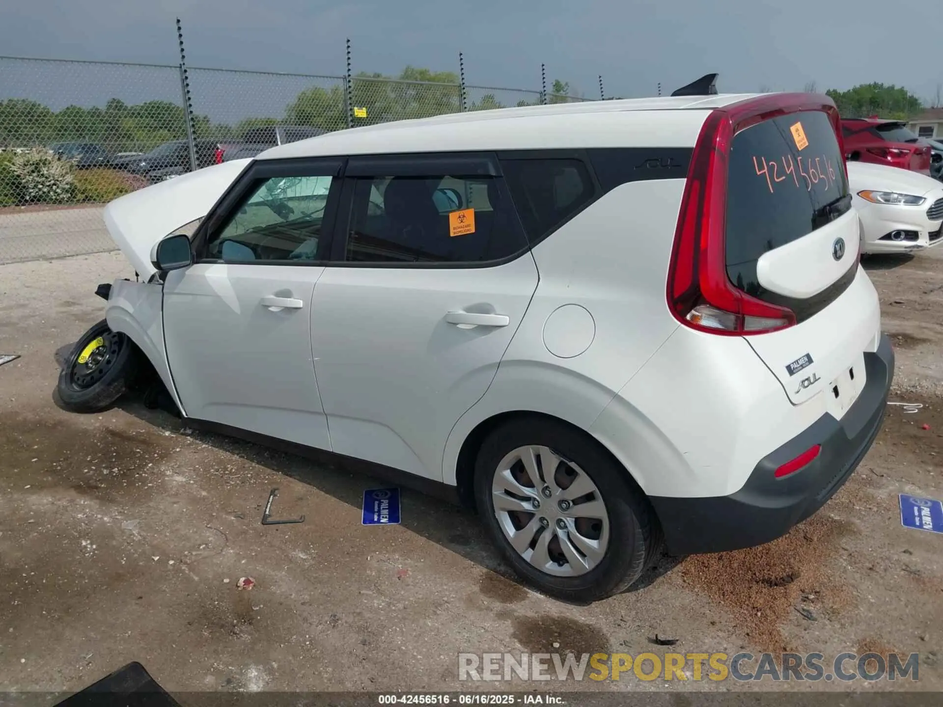 3 Photograph of a damaged car KNDJ23AU7L7057700 KIA SOUL 2020