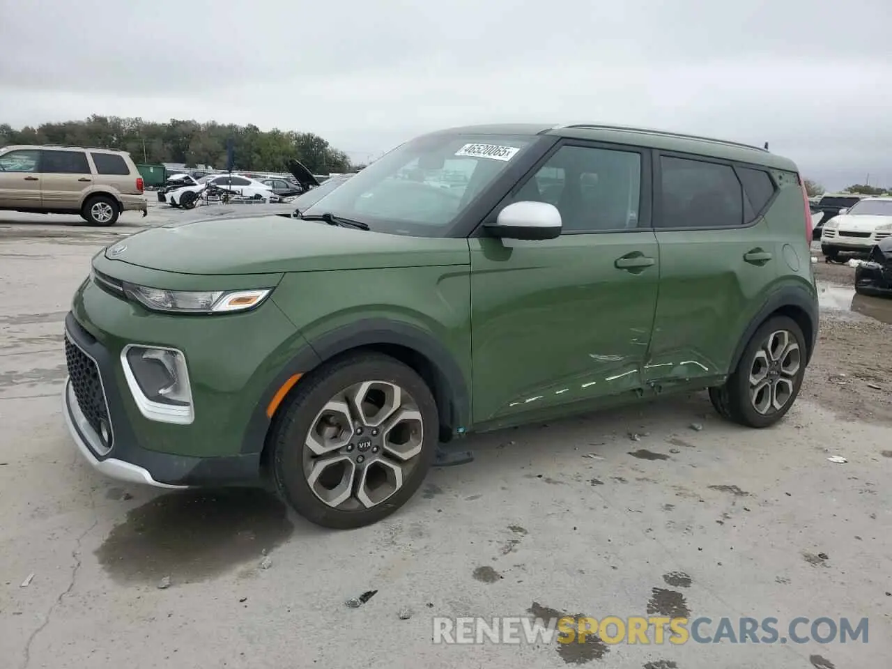 1 Photograph of a damaged car KNDJ23AU7L7067997 KIA SOUL 2020