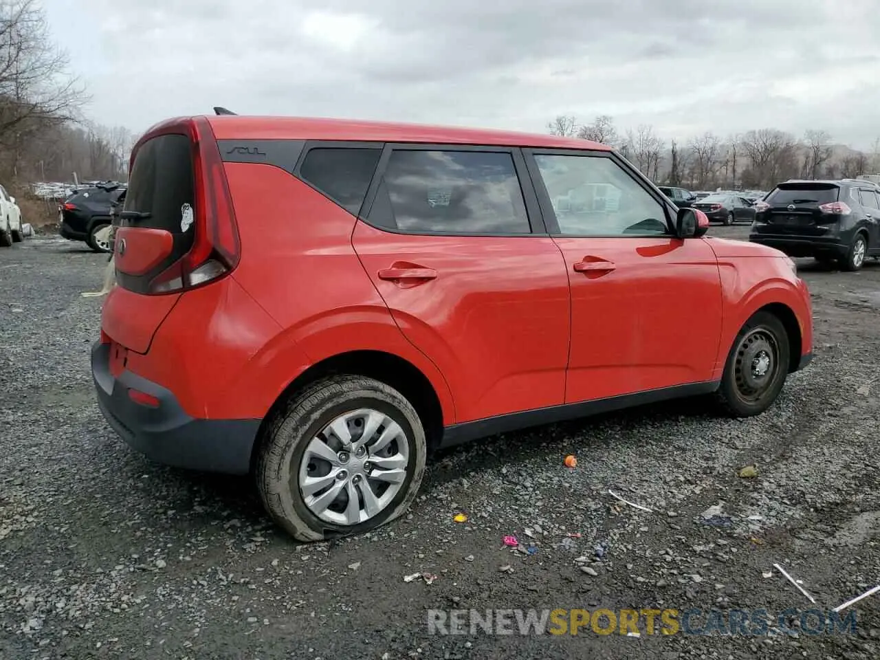 3 Photograph of a damaged car KNDJ23AU7L7069247 KIA SOUL 2020