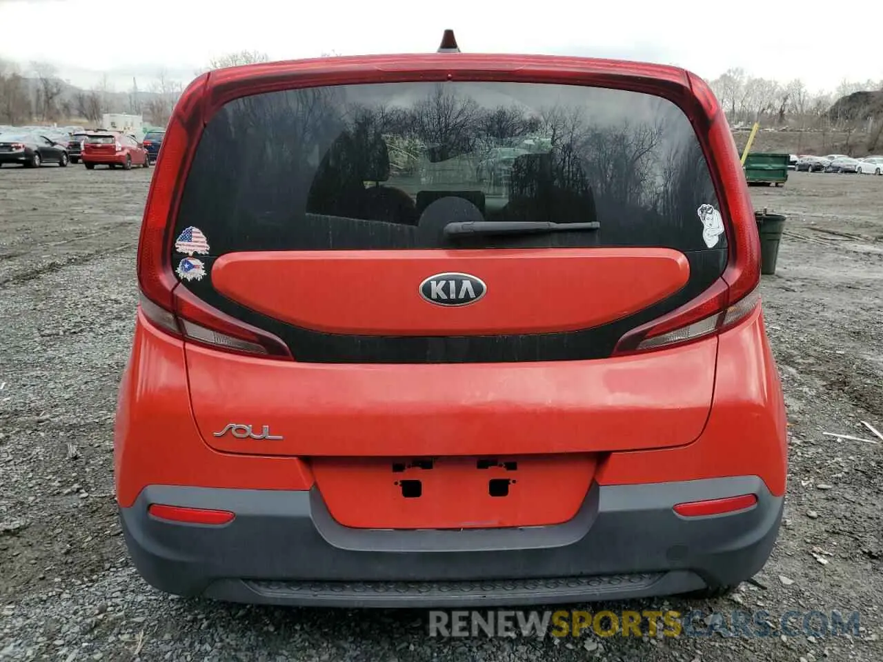 6 Photograph of a damaged car KNDJ23AU7L7069247 KIA SOUL 2020