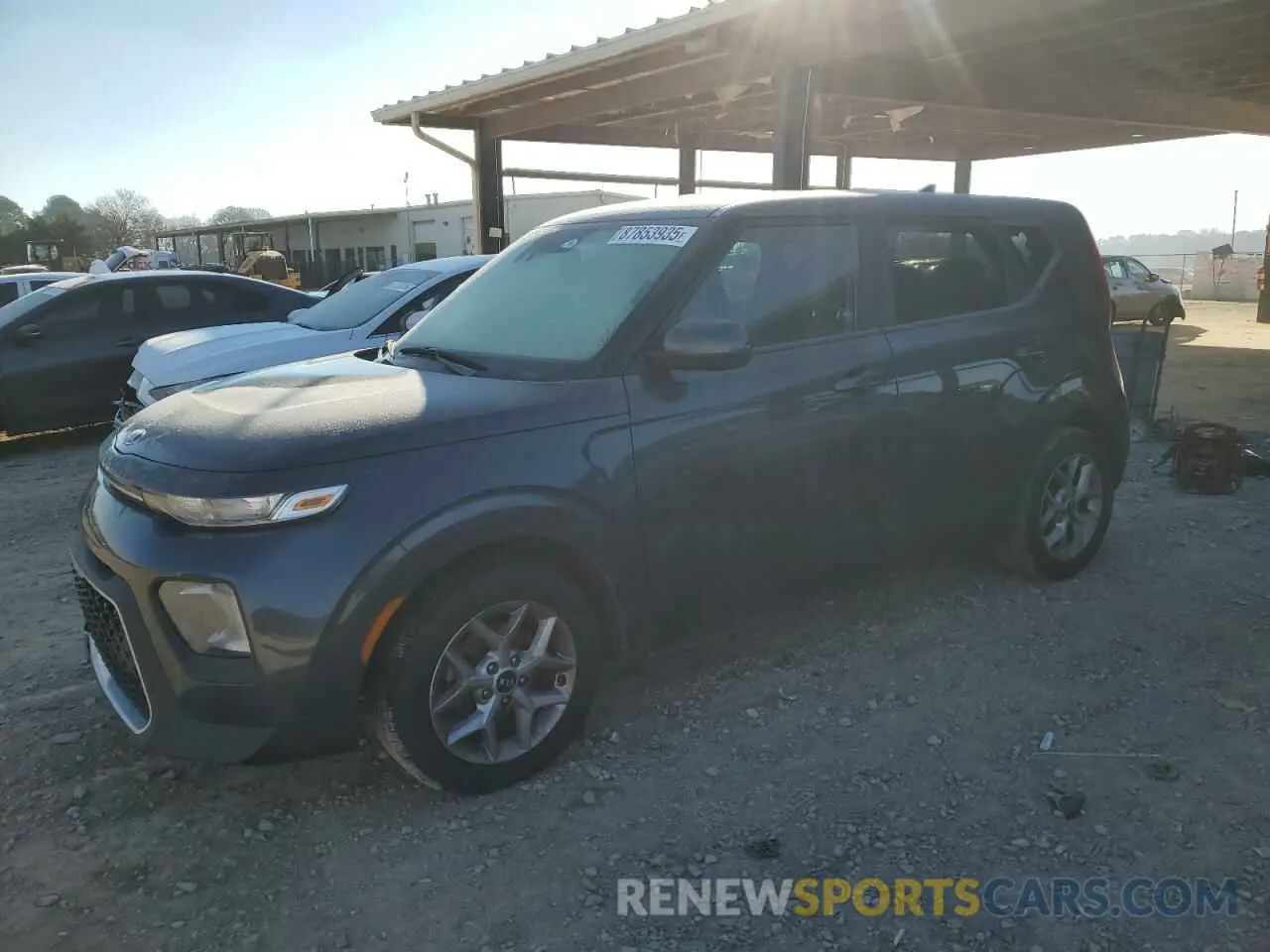 1 Photograph of a damaged car KNDJ23AU7L7721249 KIA SOUL 2020