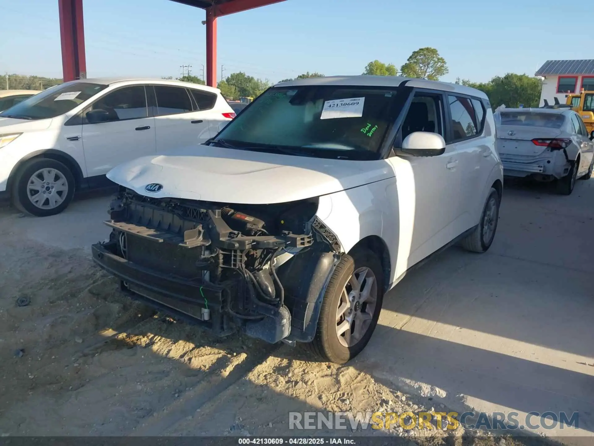 2 Photograph of a damaged car KNDJ23AU8L7004004 KIA SOUL 2020