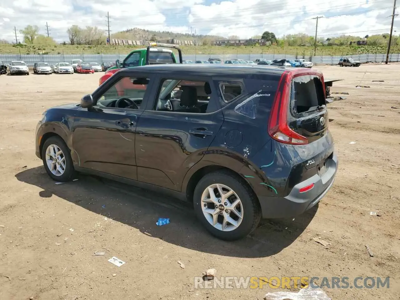2 Photograph of a damaged car KNDJ23AU8L7042722 KIA SOUL 2020