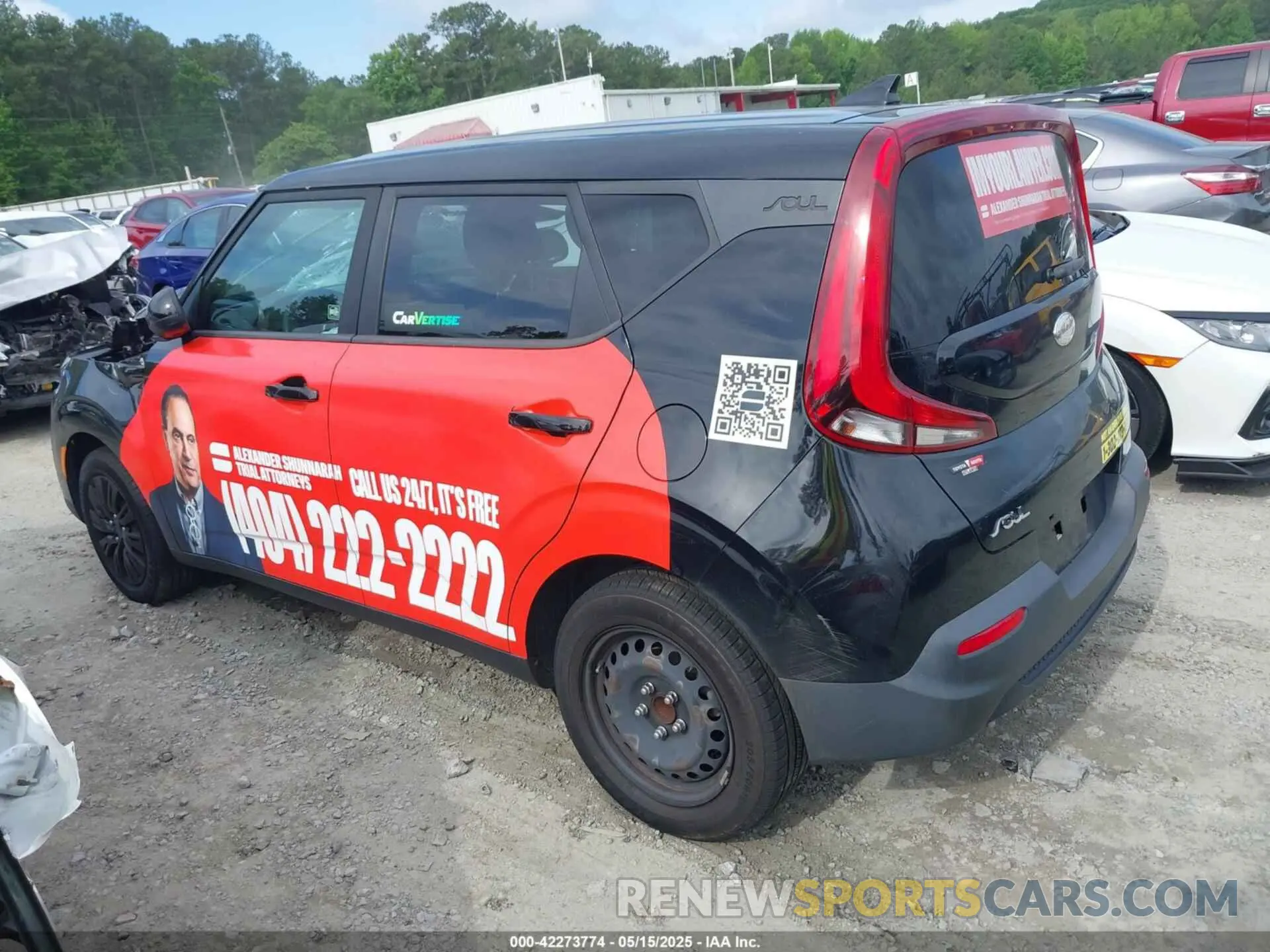 3 Photograph of a damaged car KNDJ23AU8L7071220 KIA SOUL 2020