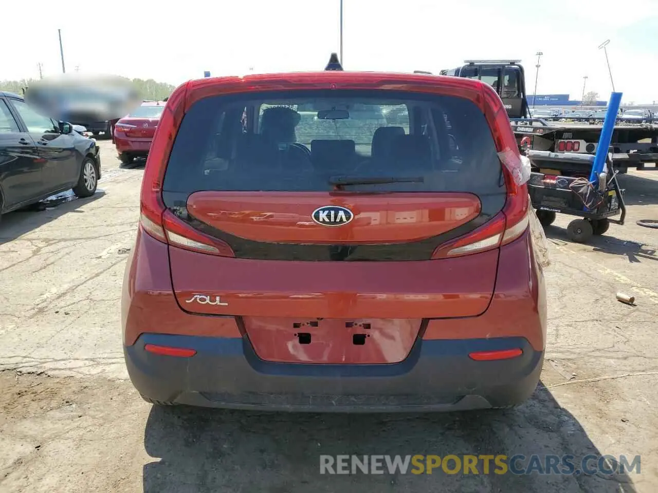 6 Photograph of a damaged car KNDJ23AU8L7117757 KIA SOUL 2020