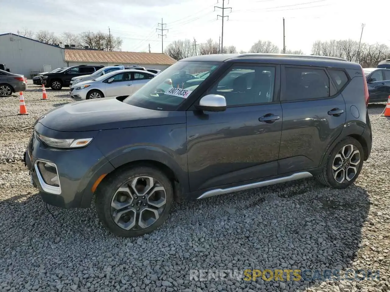 1 Photograph of a damaged car KNDJ23AU8L7724046 KIA SOUL 2020