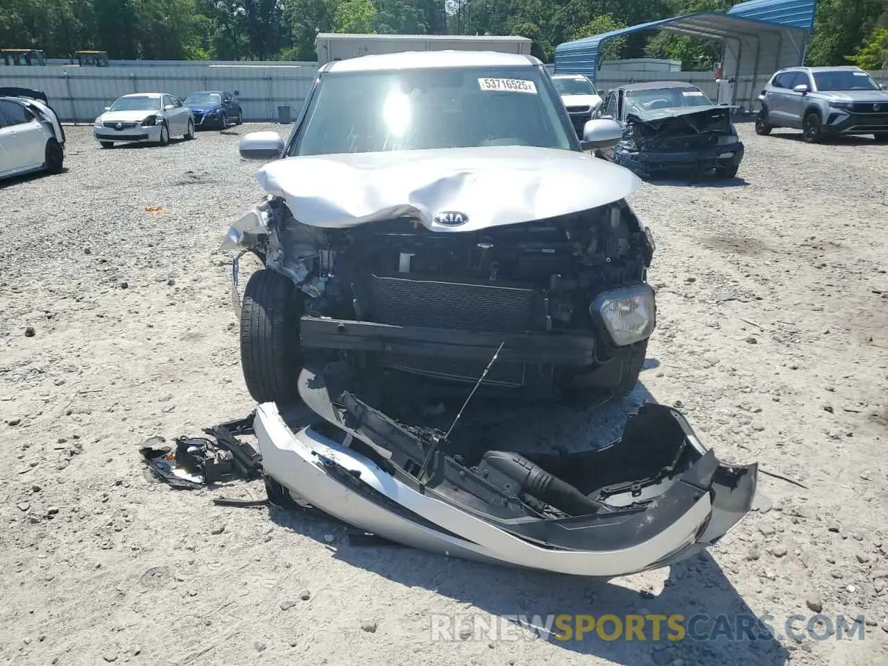 5 Photograph of a damaged car KNDJ23AU8L7728596 KIA SOUL 2020