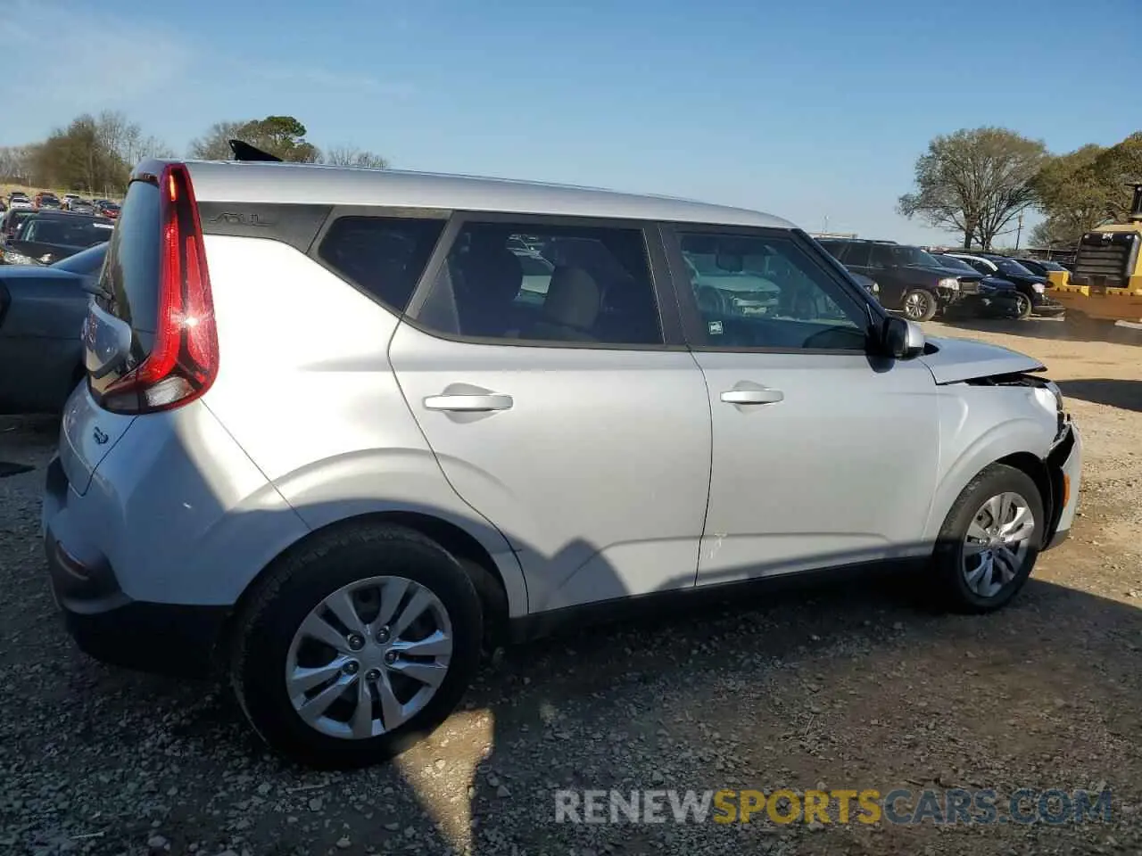 3 Photograph of a damaged car KNDJ23AU9L7036525 KIA SOUL 2020