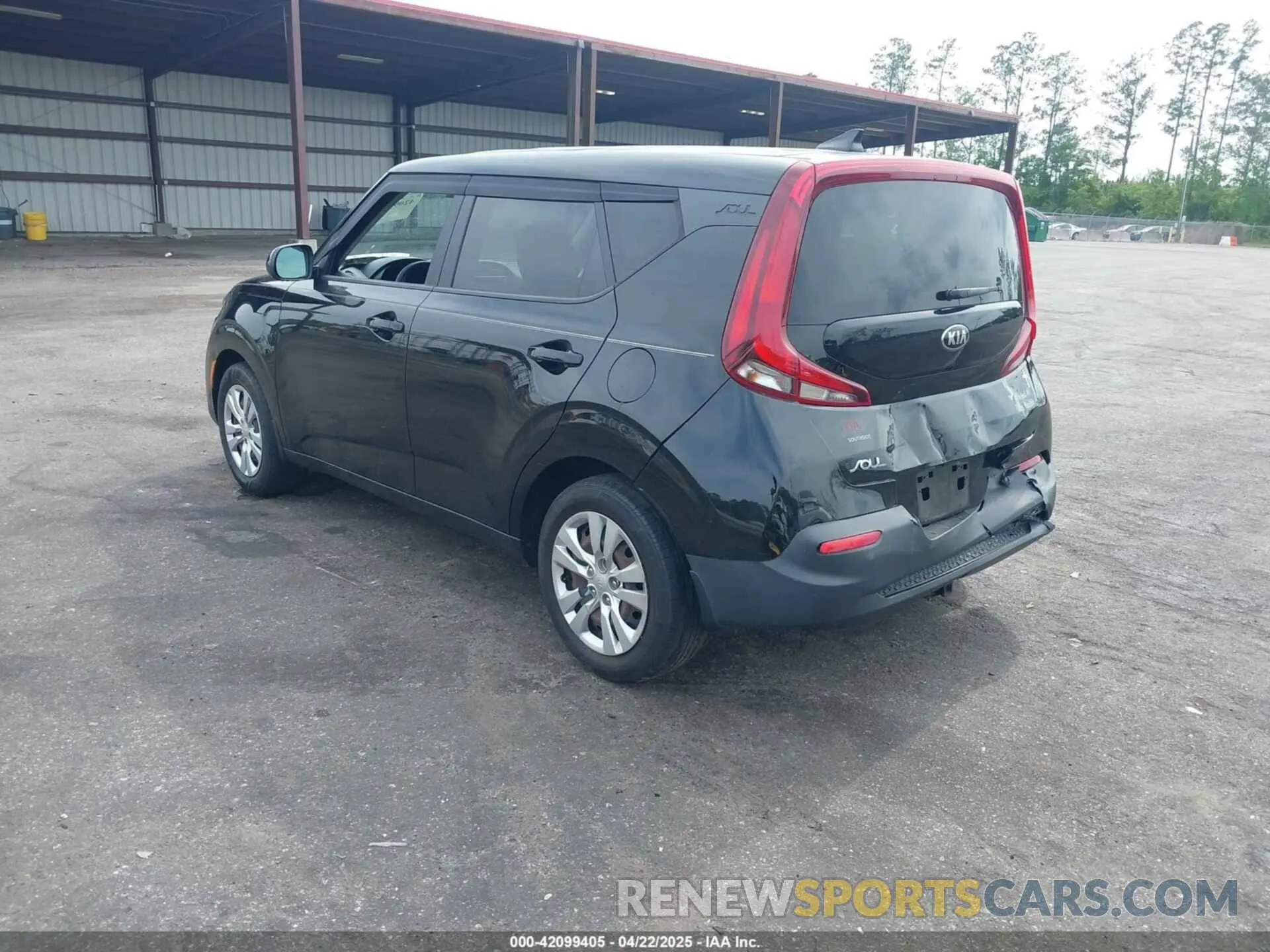 3 Photograph of a damaged car KNDJ23AU9L7071761 KIA SOUL 2020