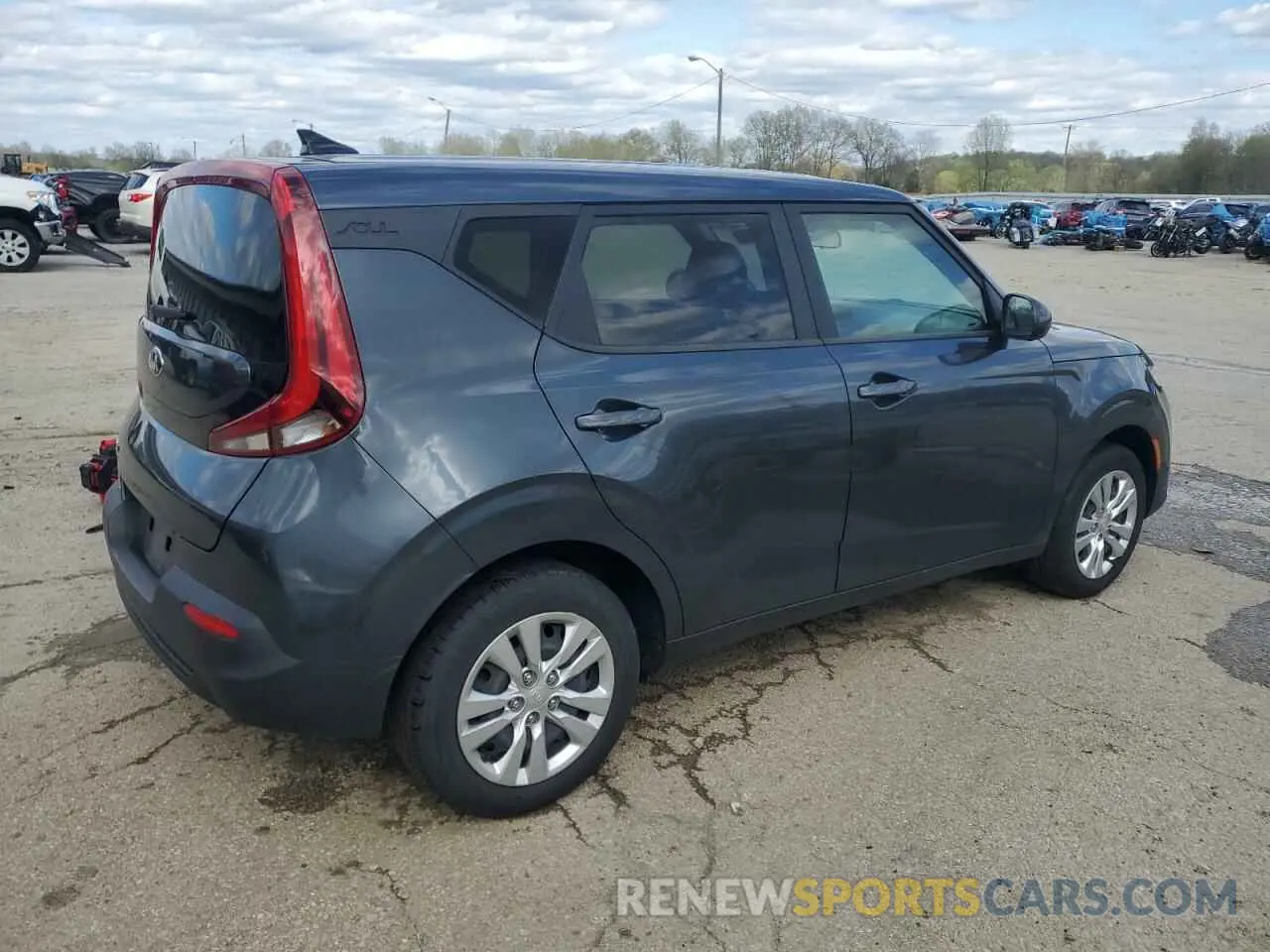 3 Photograph of a damaged car KNDJ23AU9L7089550 KIA SOUL 2020