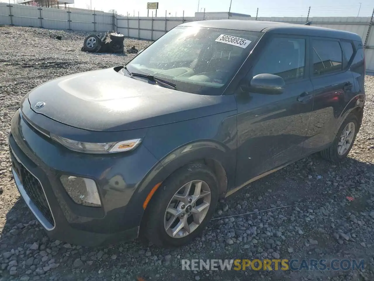 1 Photograph of a damaged car KNDJ23AU9L7721253 KIA SOUL 2020