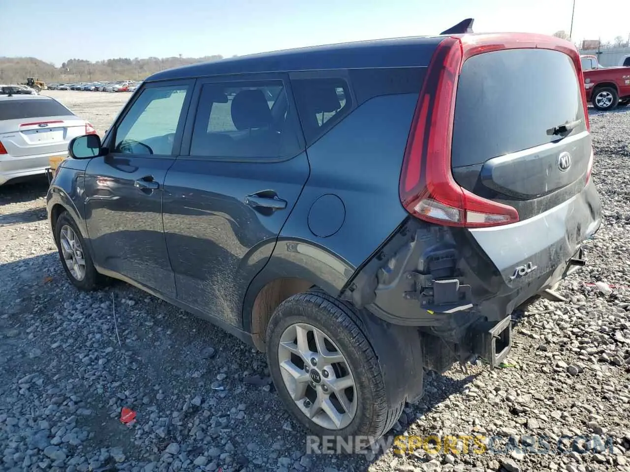 2 Photograph of a damaged car KNDJ23AU9L7721253 KIA SOUL 2020