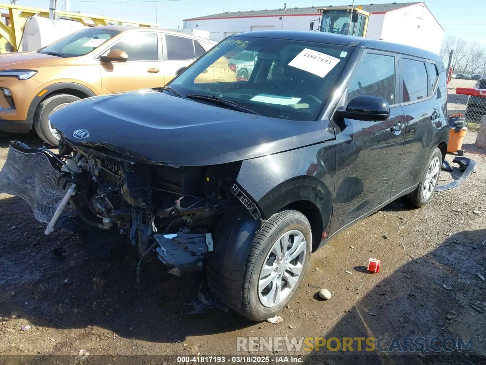 2 Photograph of a damaged car KNDJ23AU9L7724587 KIA SOUL 2020