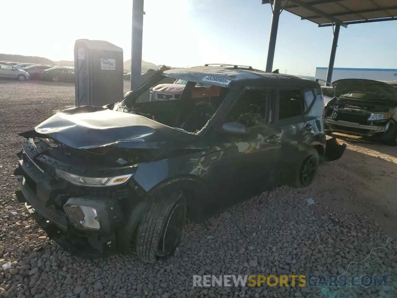1 Фотография поврежденного автомобиля KNDJ23AUXL7026005 KIA SOUL 2020