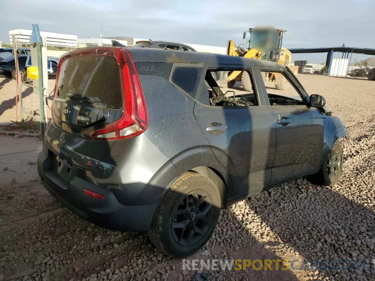 3 Фотография поврежденного автомобиля KNDJ23AUXL7026005 KIA SOUL 2020