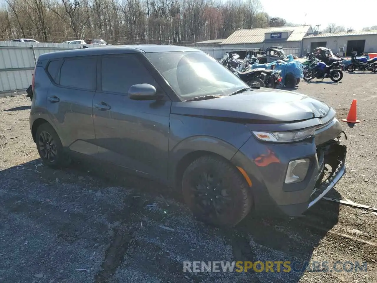 4 Photograph of a damaged car KNDJ23AUXL7039336 KIA SOUL 2020