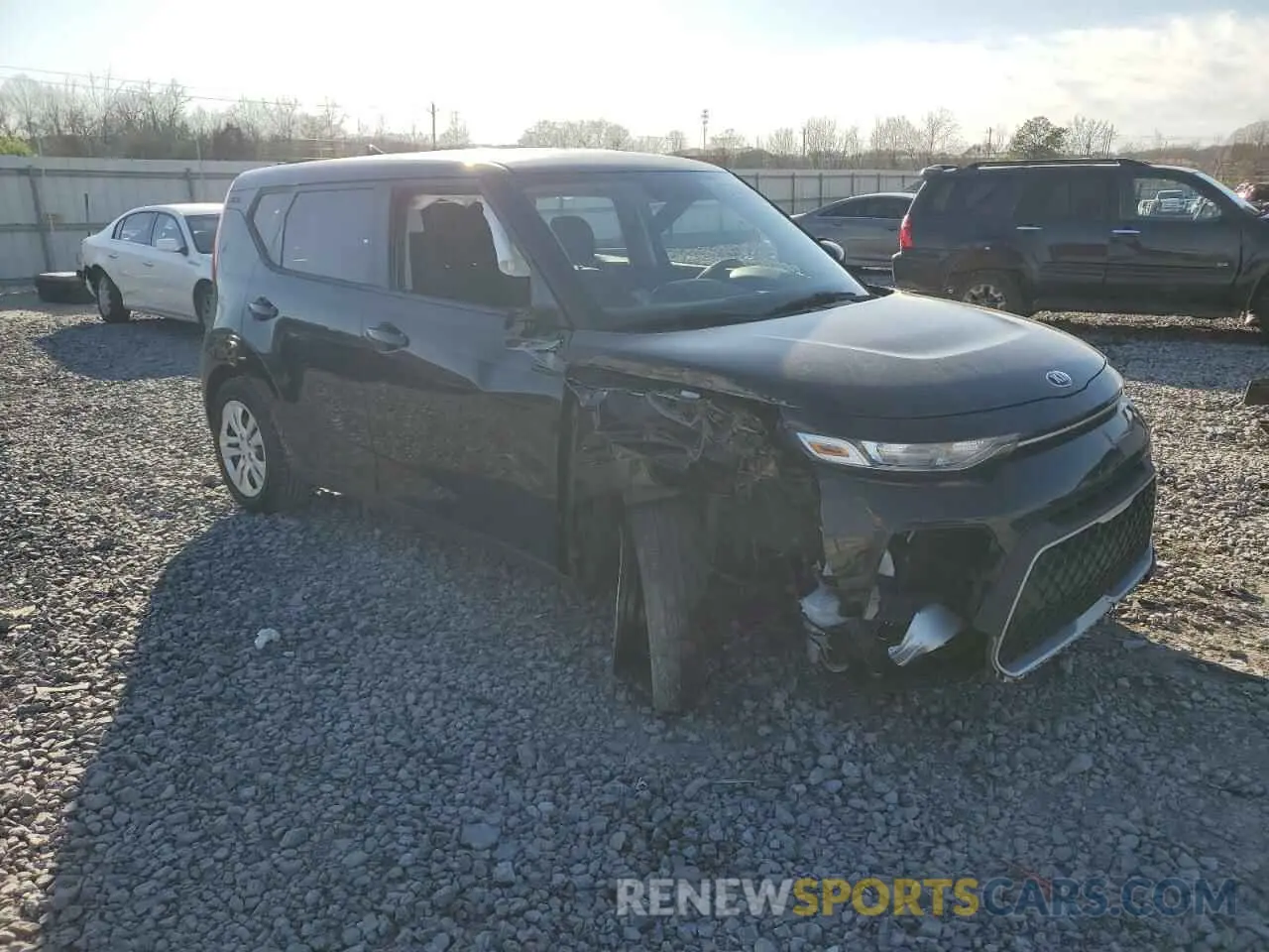 4 Photograph of a damaged car KNDJ23AUXL7085653 KIA SOUL 2020