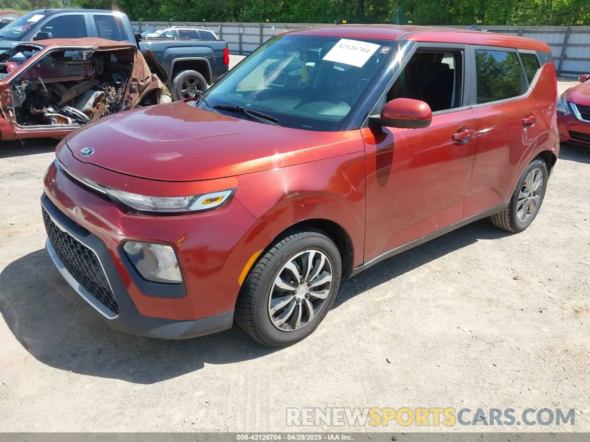 2 Фотография поврежденного автомобиля KNDJ23AUXL7097365 KIA SOUL 2020
