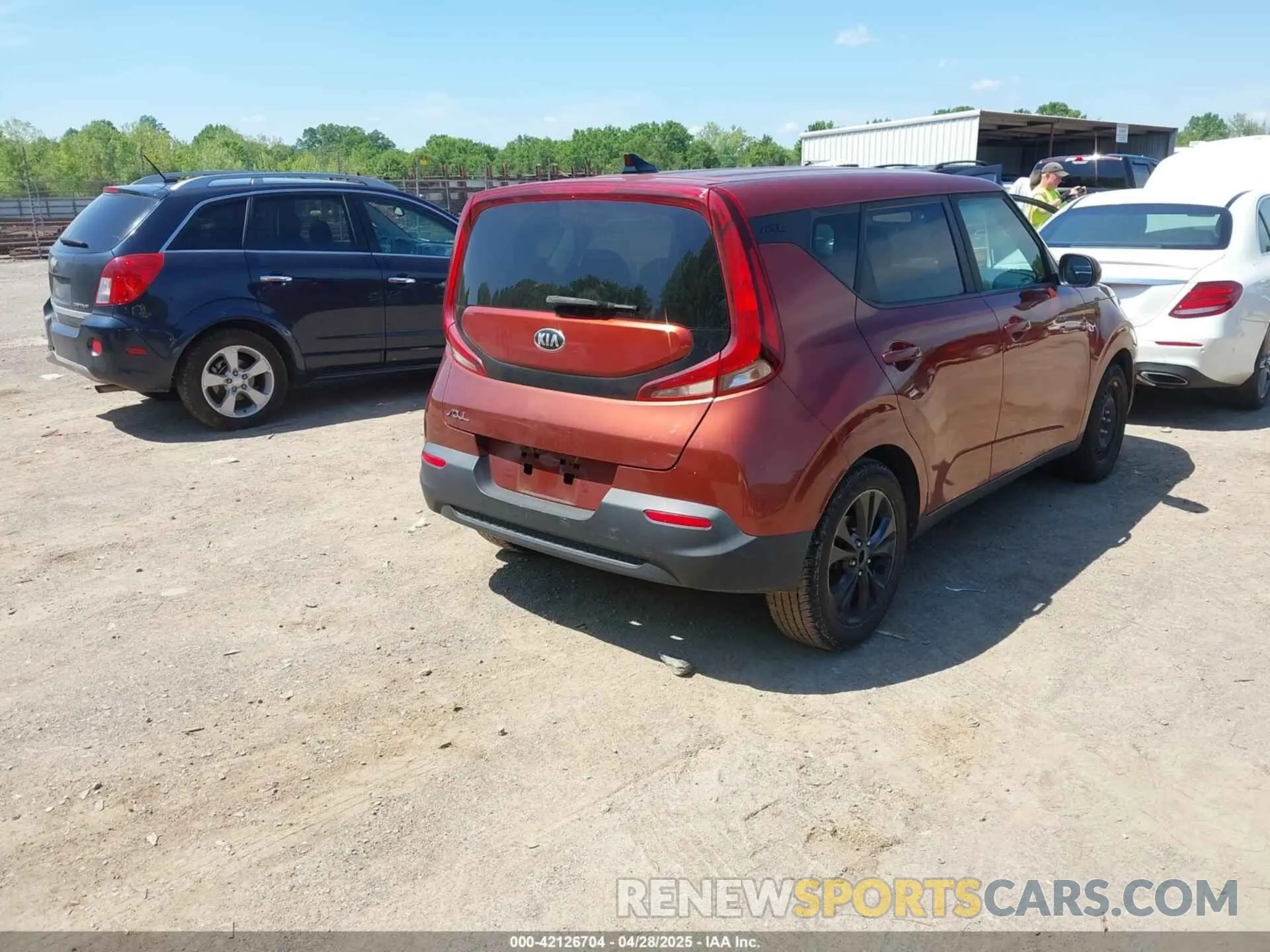 4 Фотография поврежденного автомобиля KNDJ23AUXL7097365 KIA SOUL 2020