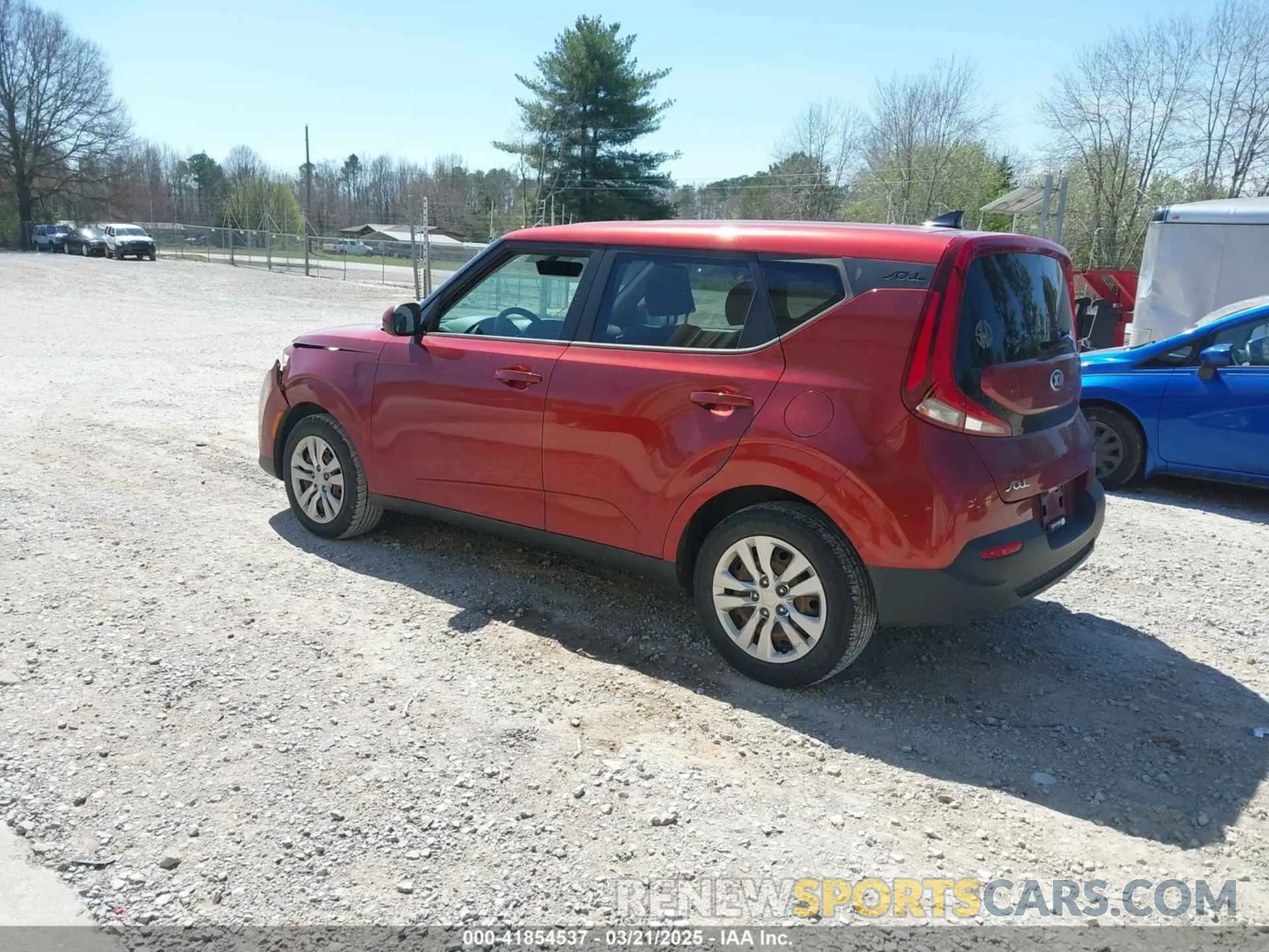 3 Photograph of a damaged car KNDJ23AUXL7099228 KIA SOUL 2020
