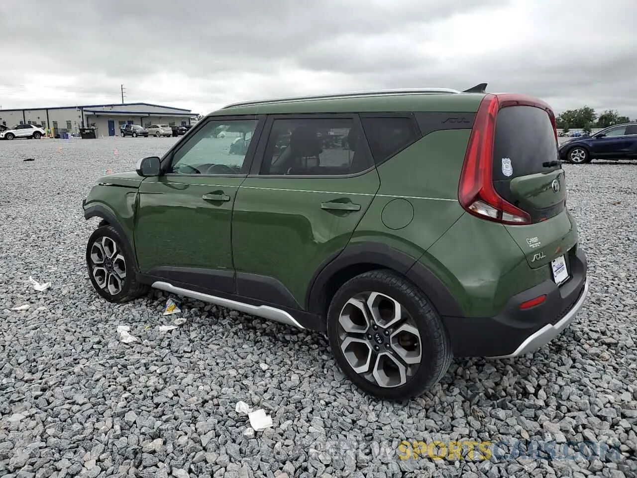 2 Photograph of a damaged car KNDJ23AUXL7106808 KIA SOUL 2020