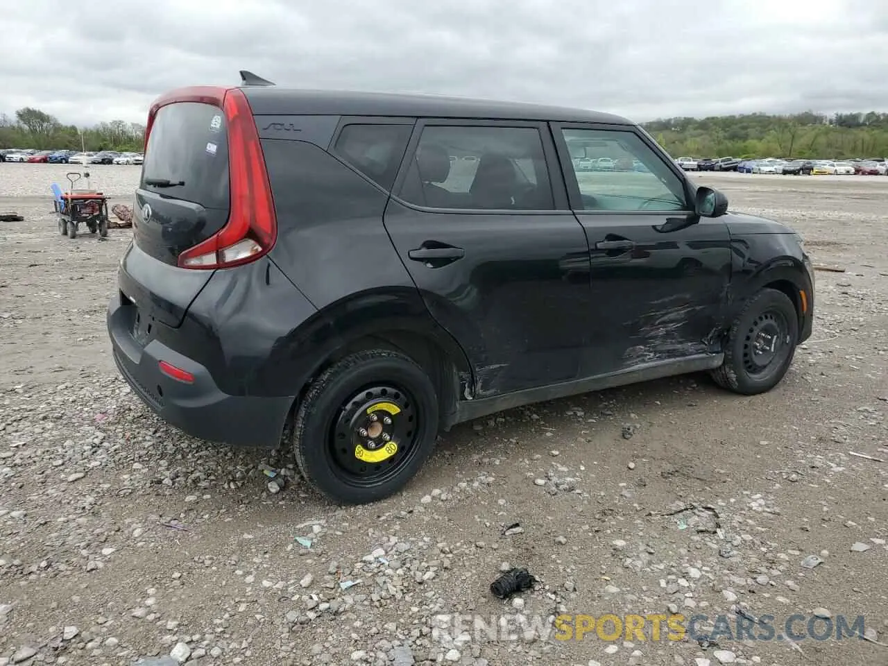 3 Фотография поврежденного автомобиля KNDJ23AUXL7706261 KIA SOUL 2020