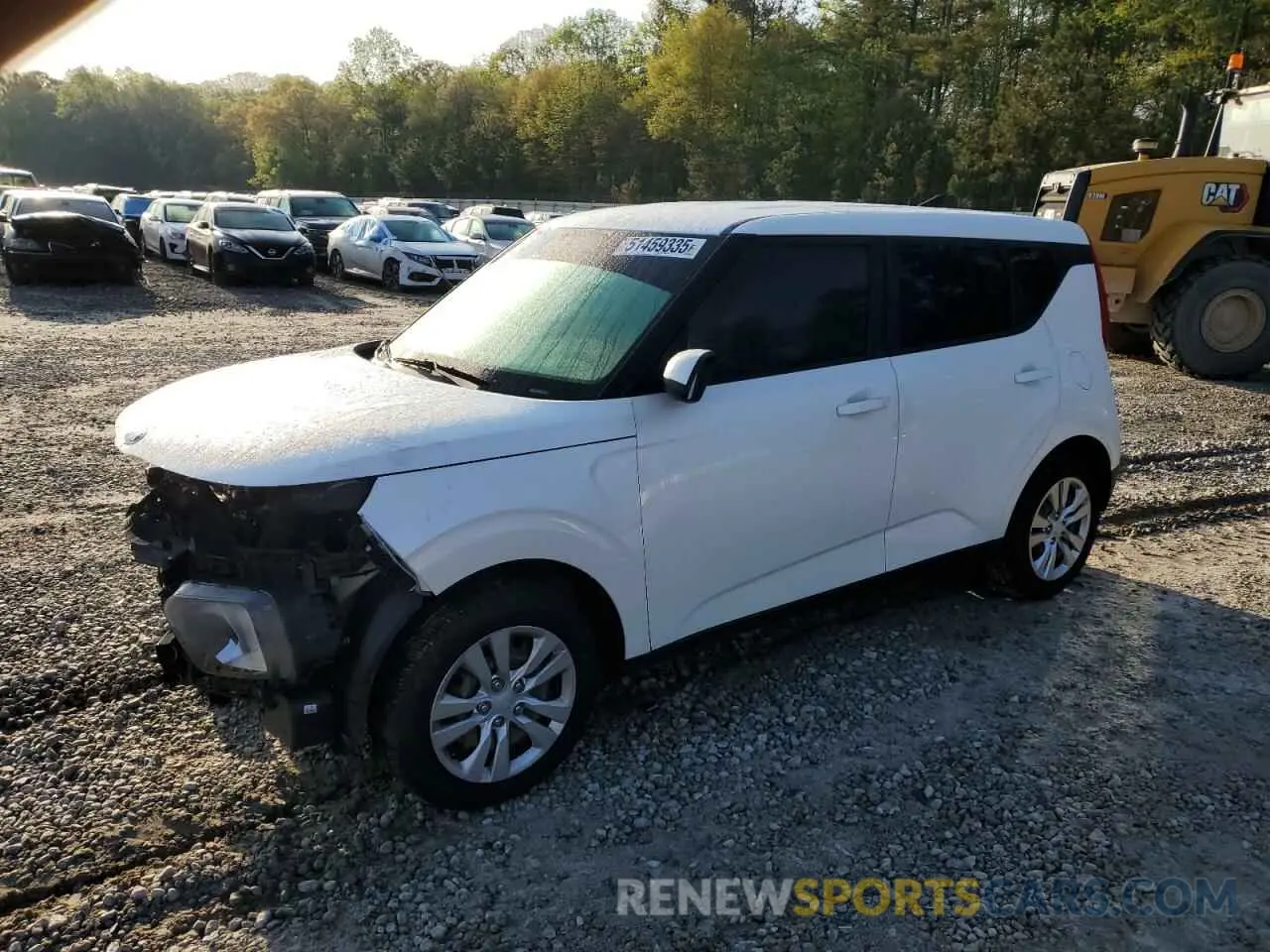1 Photograph of a damaged car KNDJ23AUXL7715221 KIA SOUL 2020