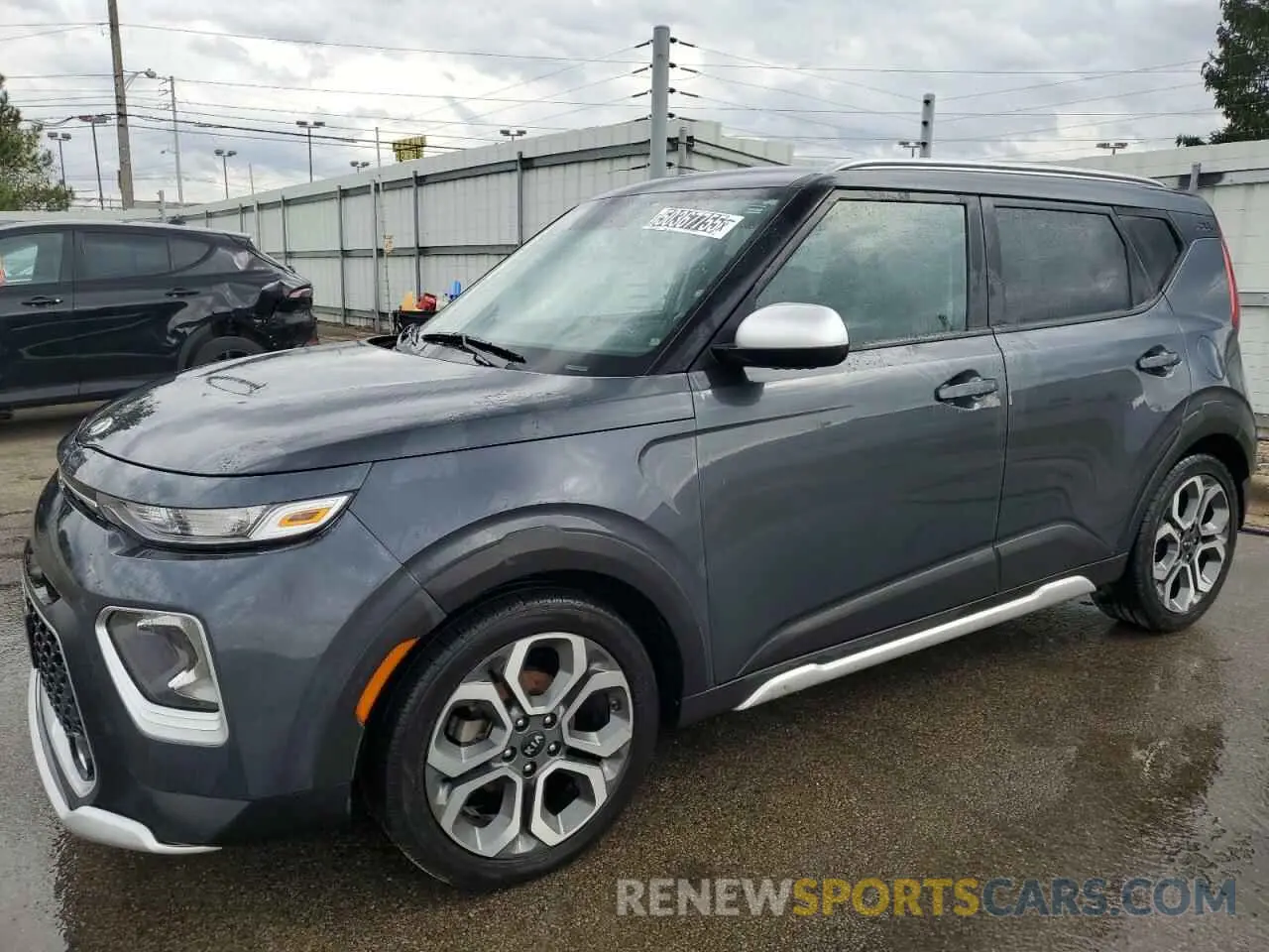 1 Photograph of a damaged car KNDJ23AUXL7715946 KIA SOUL 2020