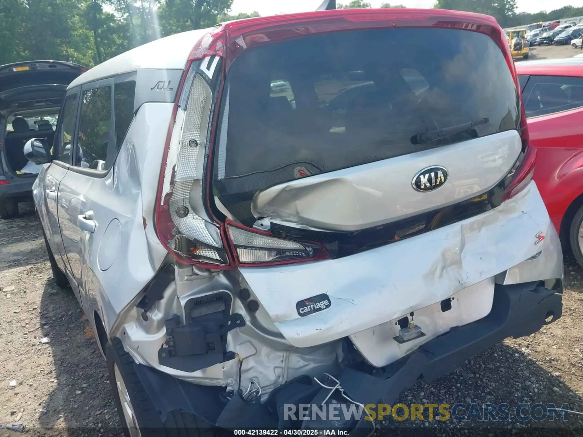6 Photograph of a damaged car KNDJ23AUXL7735193 KIA SOUL 2020