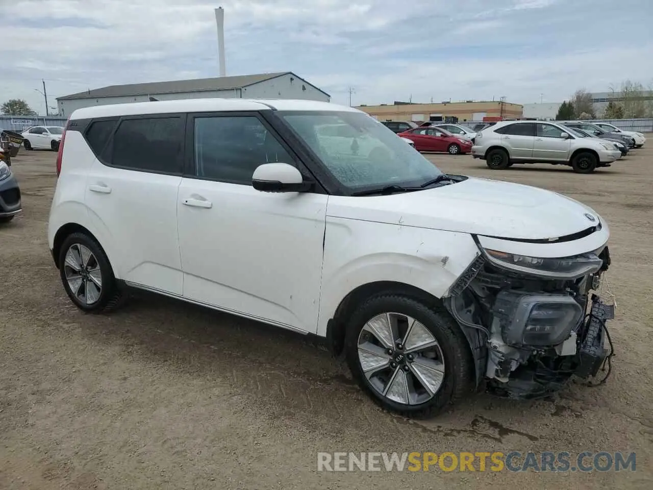4 Фотография поврежденного автомобиля KNDJ33A14L7008764 KIA SOUL 2020