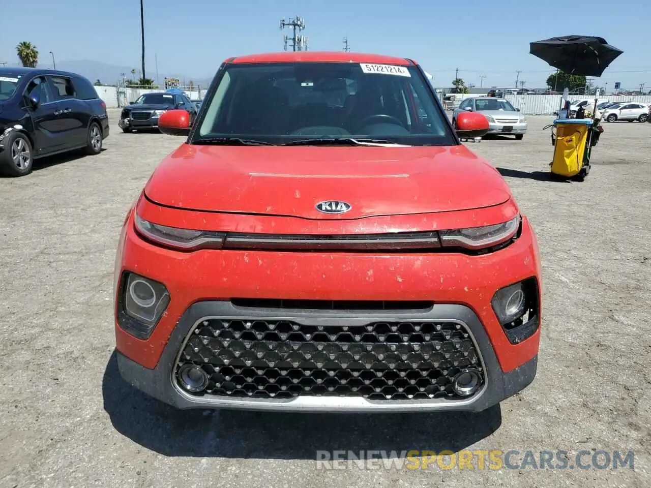 5 Photograph of a damaged car KNDJ33AU2L7082744 KIA SOUL 2020