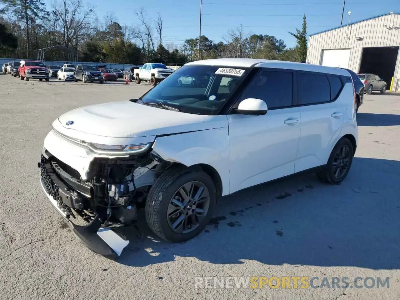 1 Photograph of a damaged car KNDJ33AU7L7707753 KIA SOUL 2020
