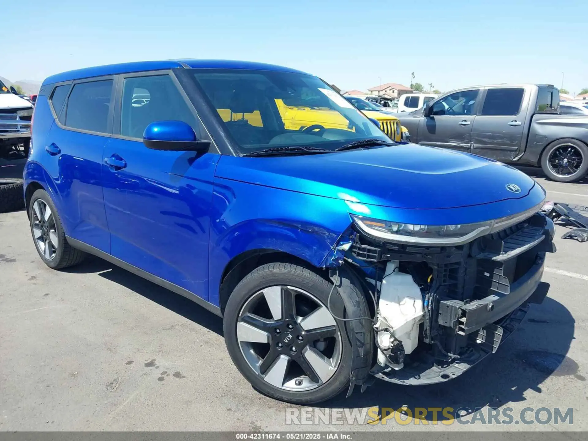 6 Photograph of a damaged car KNDJ33AUXL7079543 KIA SOUL 2020