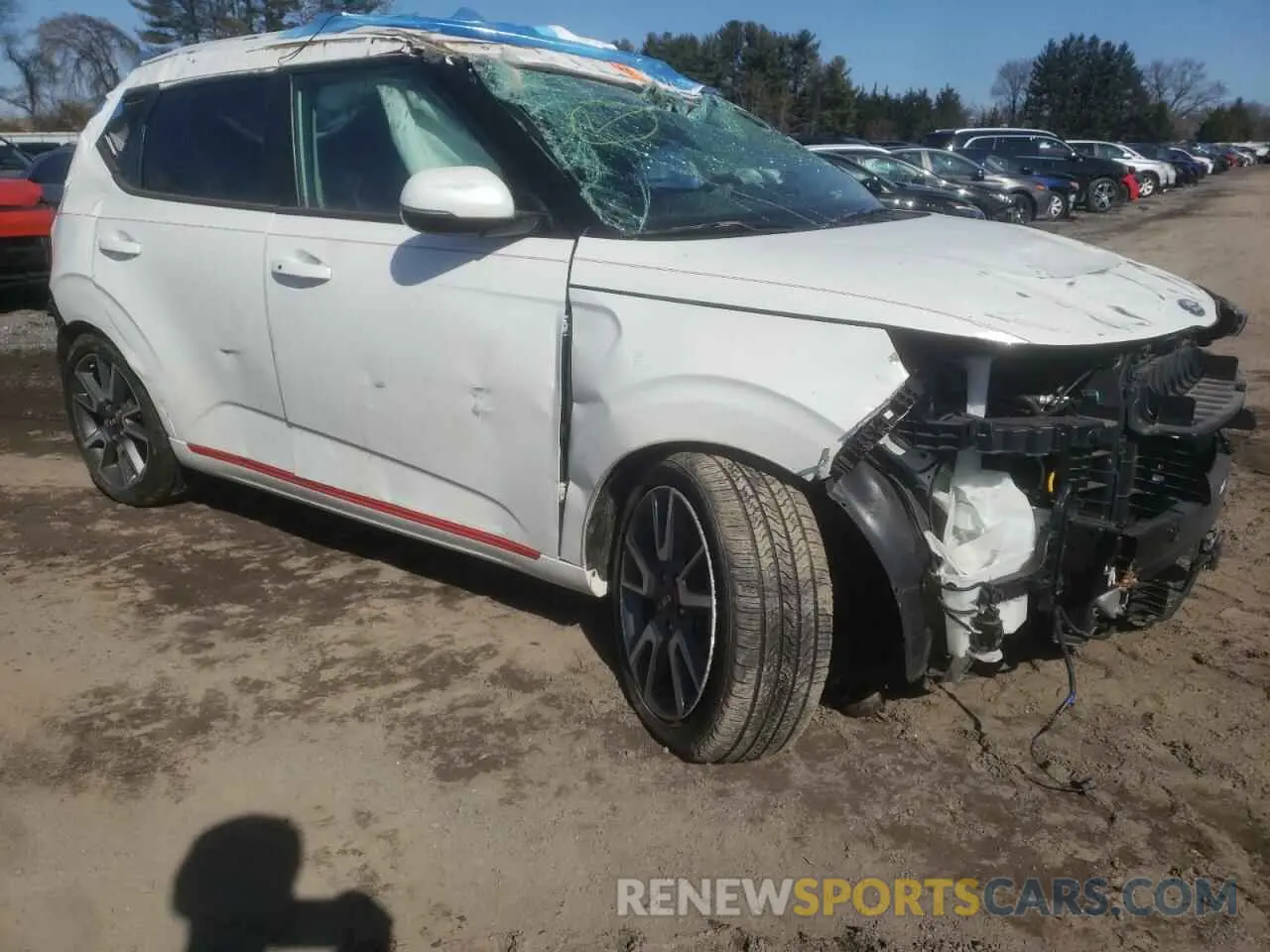 4 Фотография поврежденного автомобиля KNDJ53AF1L7043977 KIA SOUL 2020