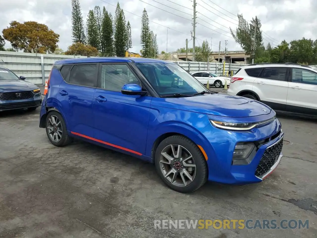 4 Фотография поврежденного автомобиля KNDJ53AF7L7007081 KIA SOUL 2020
